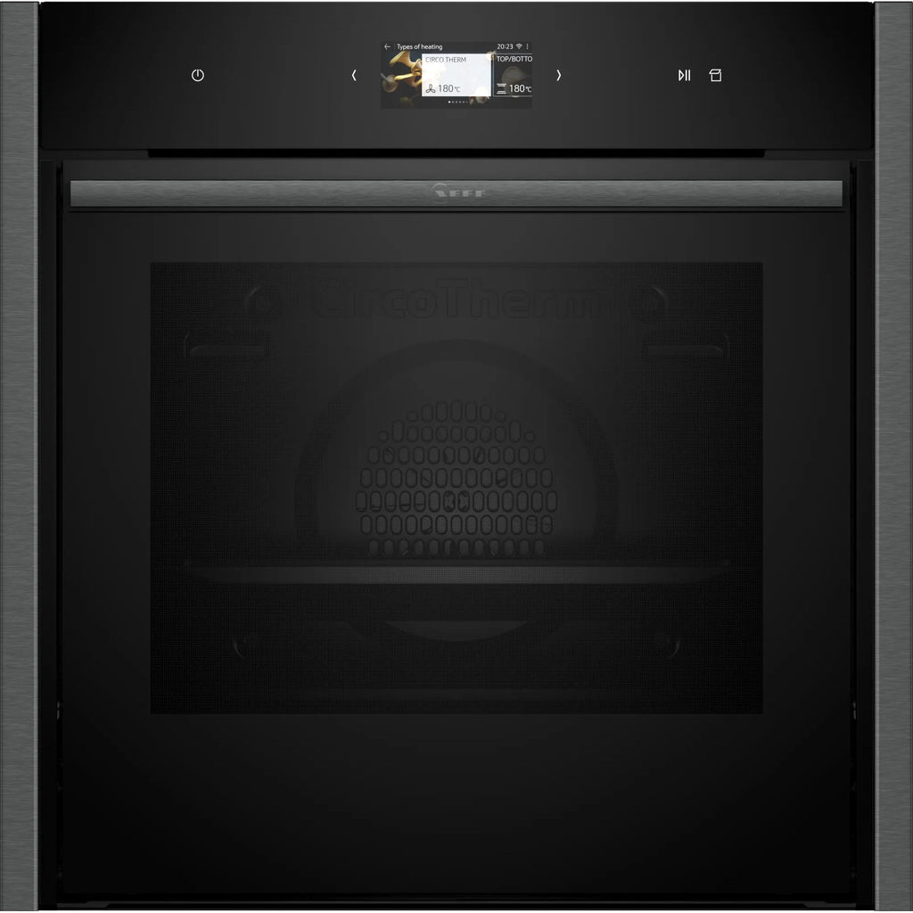 Neff N90, Built-in oven with added steam function, 60 x 60 cm, Graphite-Grey