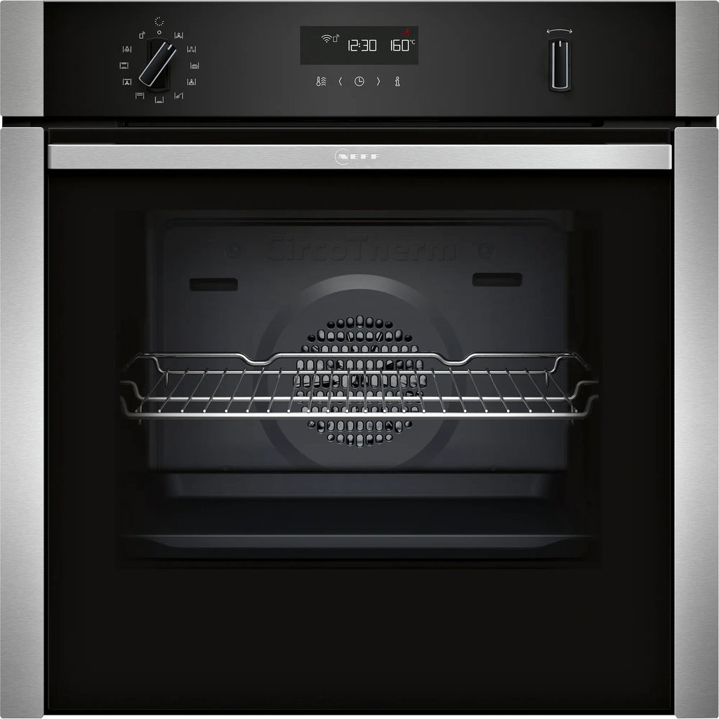 Neff N50, Built-in oven, 60 x 60 cm, Stainless steel