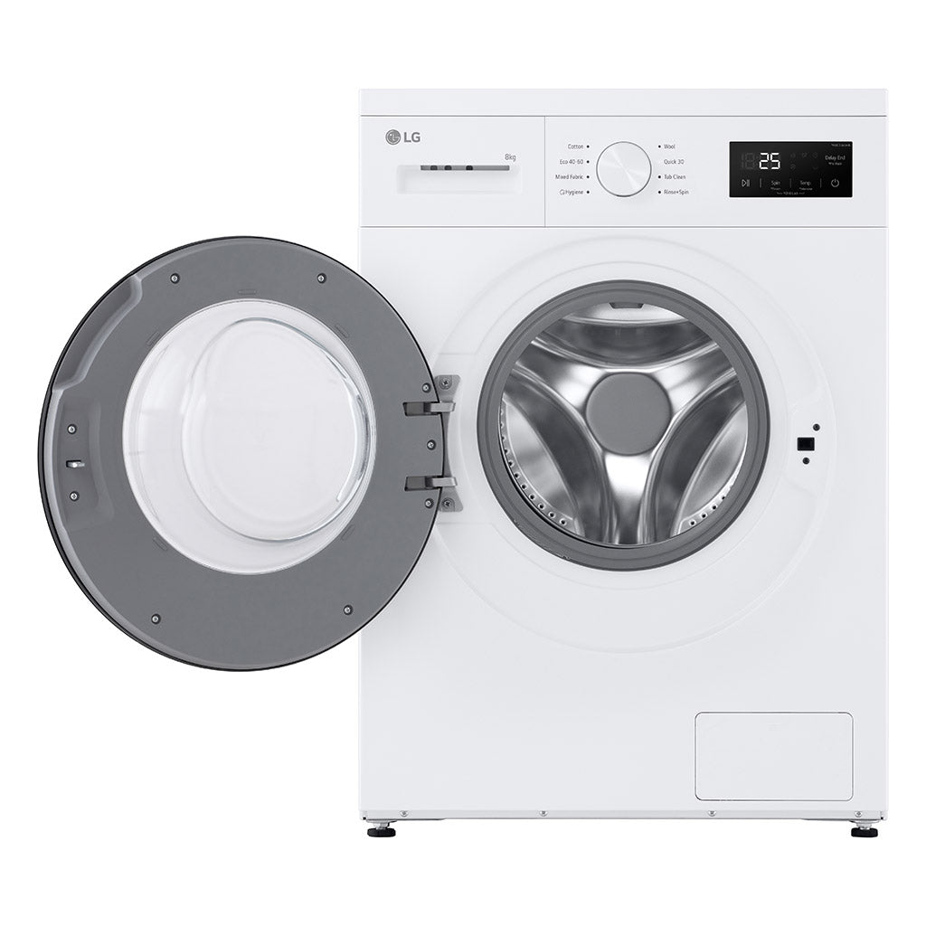 LG F4A10S8NWK 8kg Steam Washing Machine