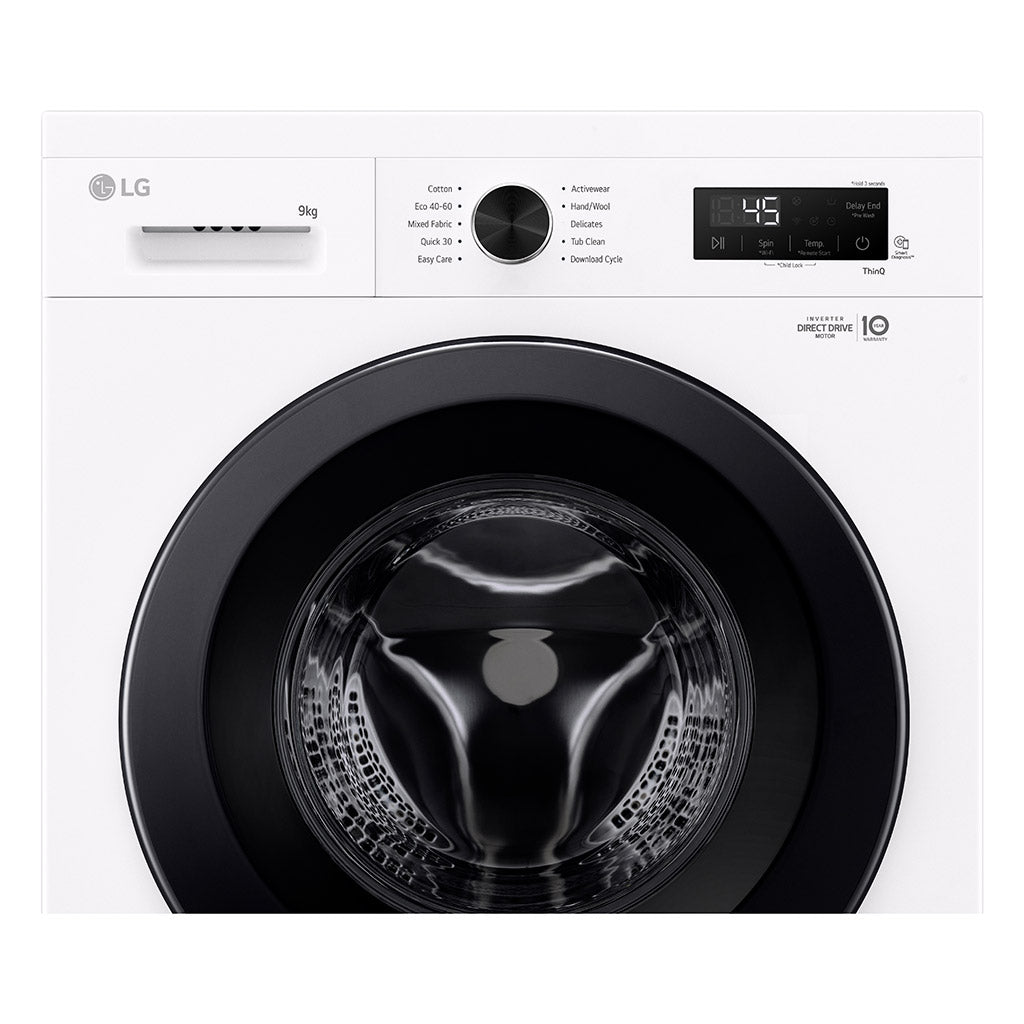 LG F4X1009NWK 9kg Direct Drive Washing Machine