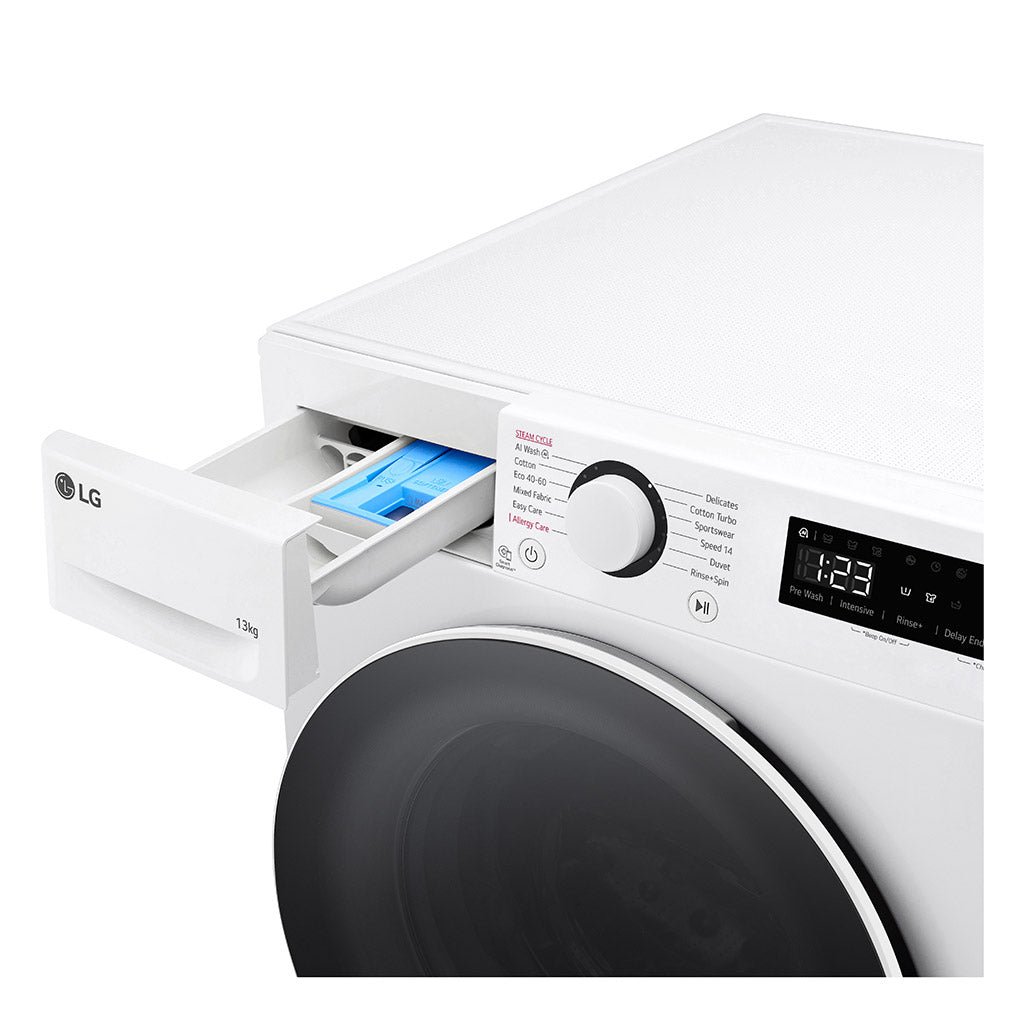 LG F4Y513WWLN1 13kg Direct Drive Washing Machine Series 4