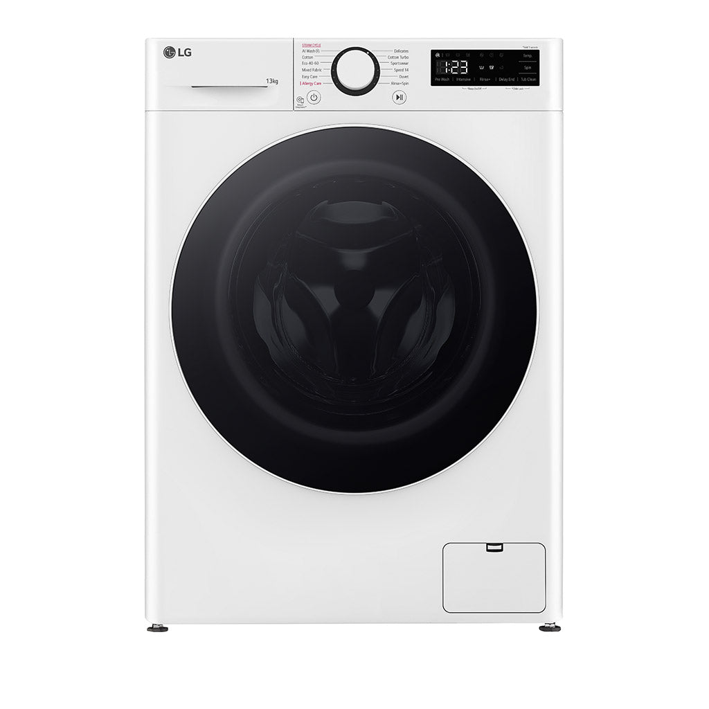 LG F4Y513WWLN1 13kg Direct Drive Washing Machine Series 4