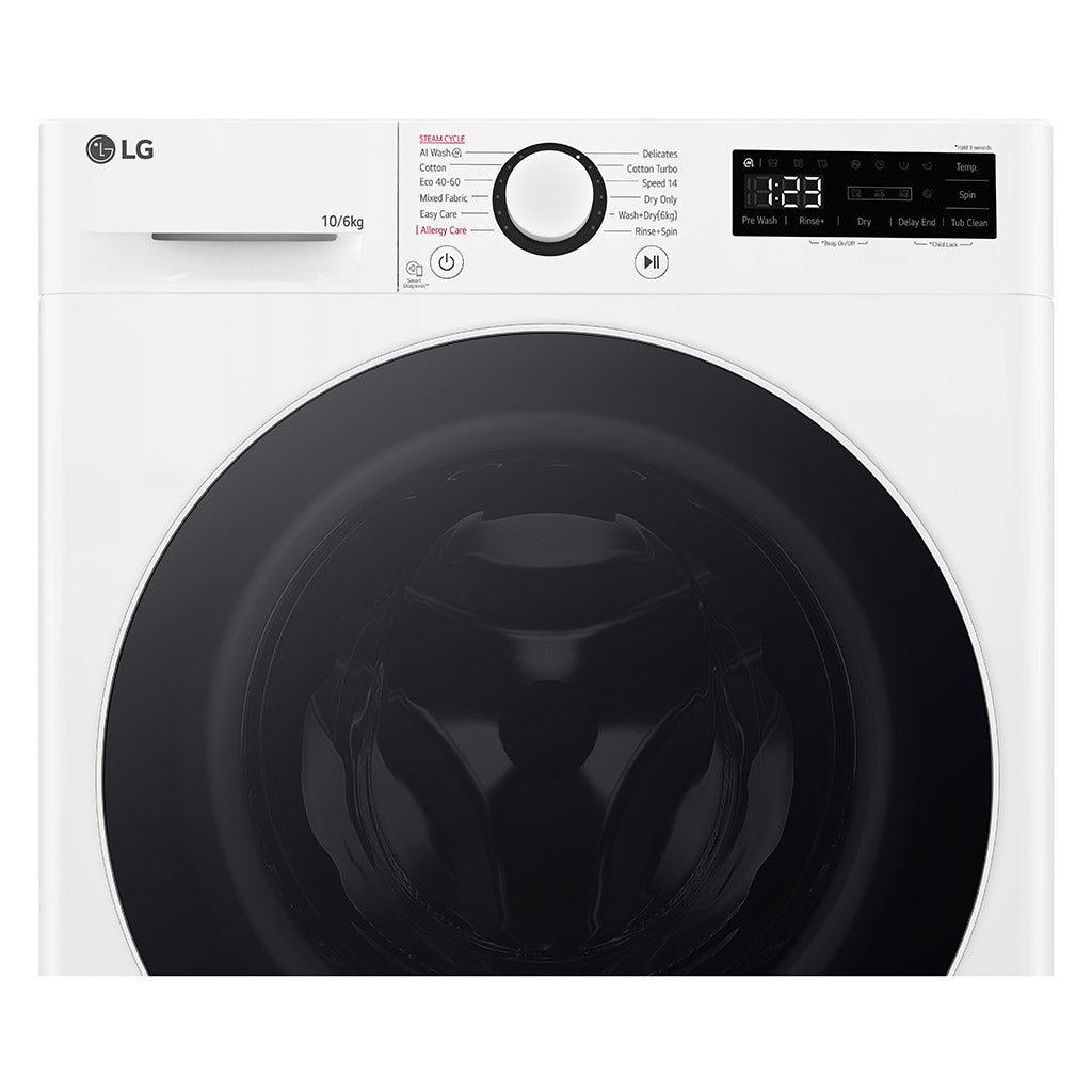 LG FWY606WWLN1 10 / 6kg Washer Dryer Series 4