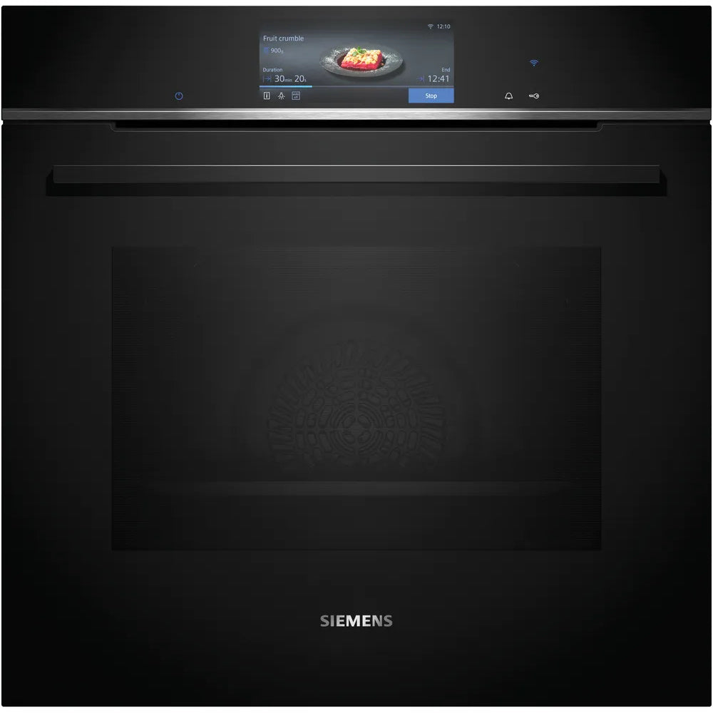 Siemens iQ700, Built-in oven, 60 x 60 cm, Black