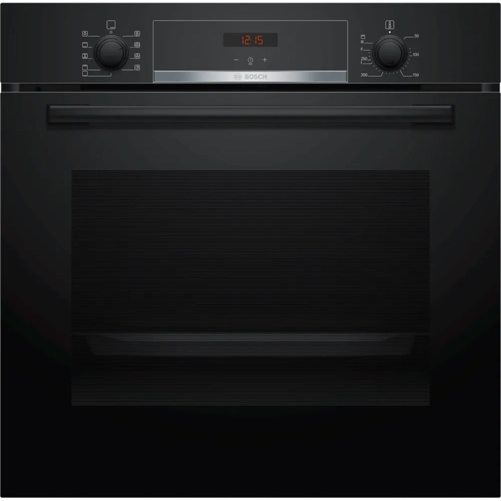 Bosch Series 4, Built-in oven, 60 x 60 cm, Black