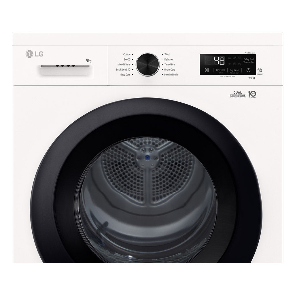 LG RHX1009NWK 9kg Heat Pump Tumble Dryer