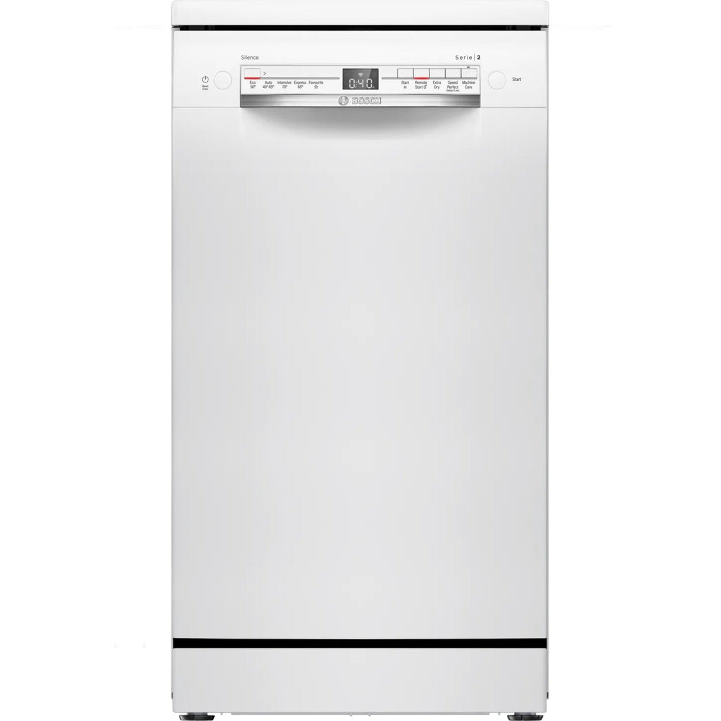 Bosch Series 2, Free-standing dishwasher, 45 cm, White