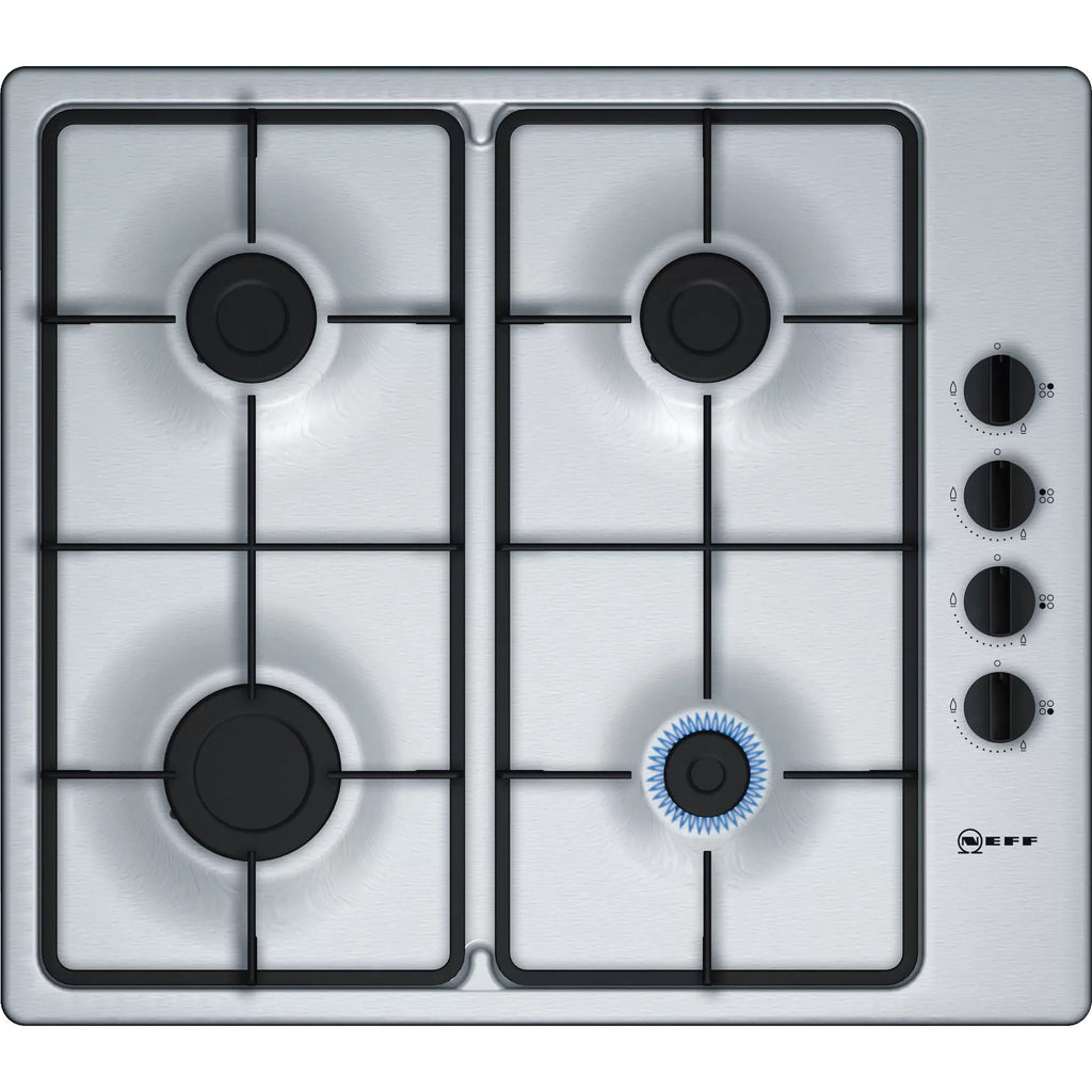 Neff N30, Gas hob, 60 cm, Stainless steel