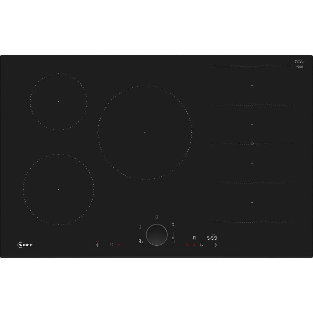 Neff N90, Induction hob, 80 cm, Black