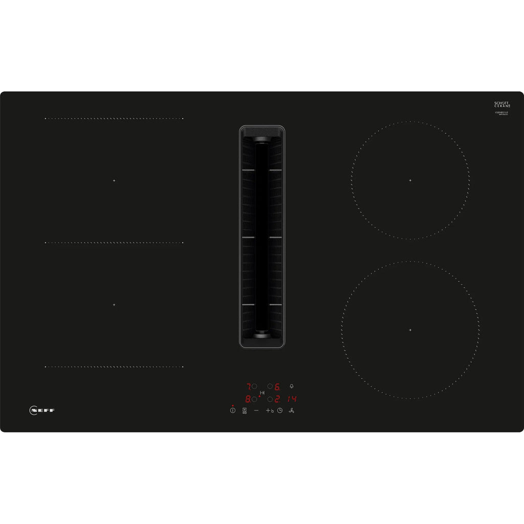 Neff N50, Induction hob with integrated ventilation system, 80 cm
