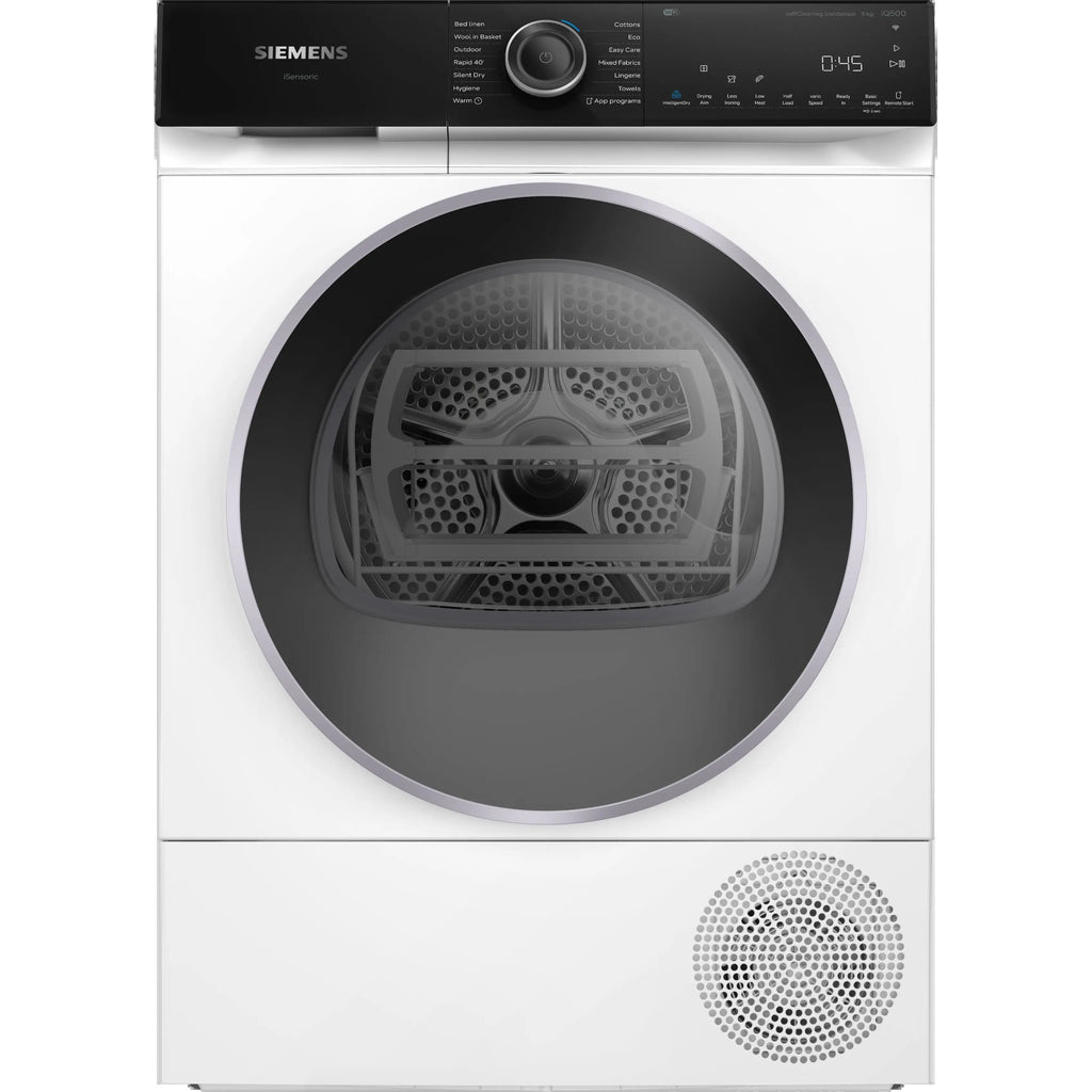 Siemens WQ46H2D9GB iQ500 Heat pump tumble dryer 9 kg