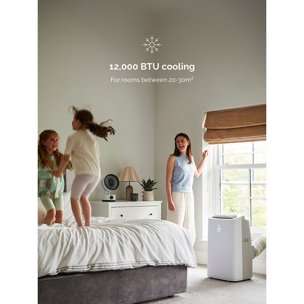 Meaco Cirro 12000 BTU Super Quiet Smart Portable Air Conditioner - Cooling Only