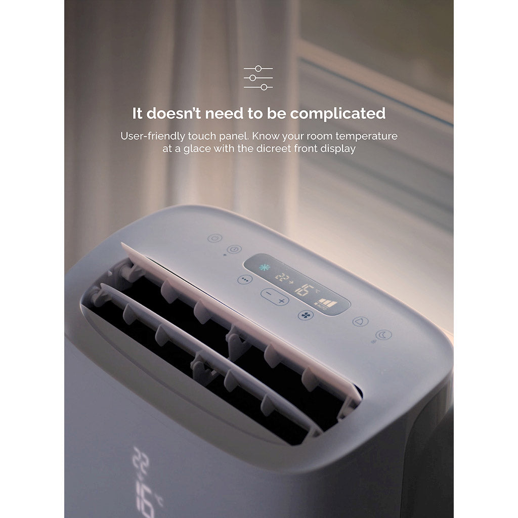 Meaco Cirro 12000 BTU Super Quiet Smart Portable Air Conditioner - Cooling Only