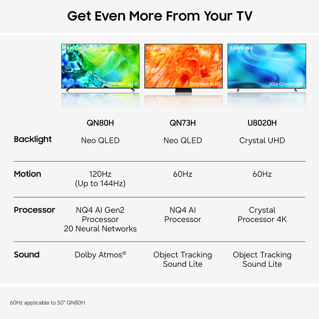 Samsung Neo QLED QE50QN80HA 50" Vision AI 4K TV