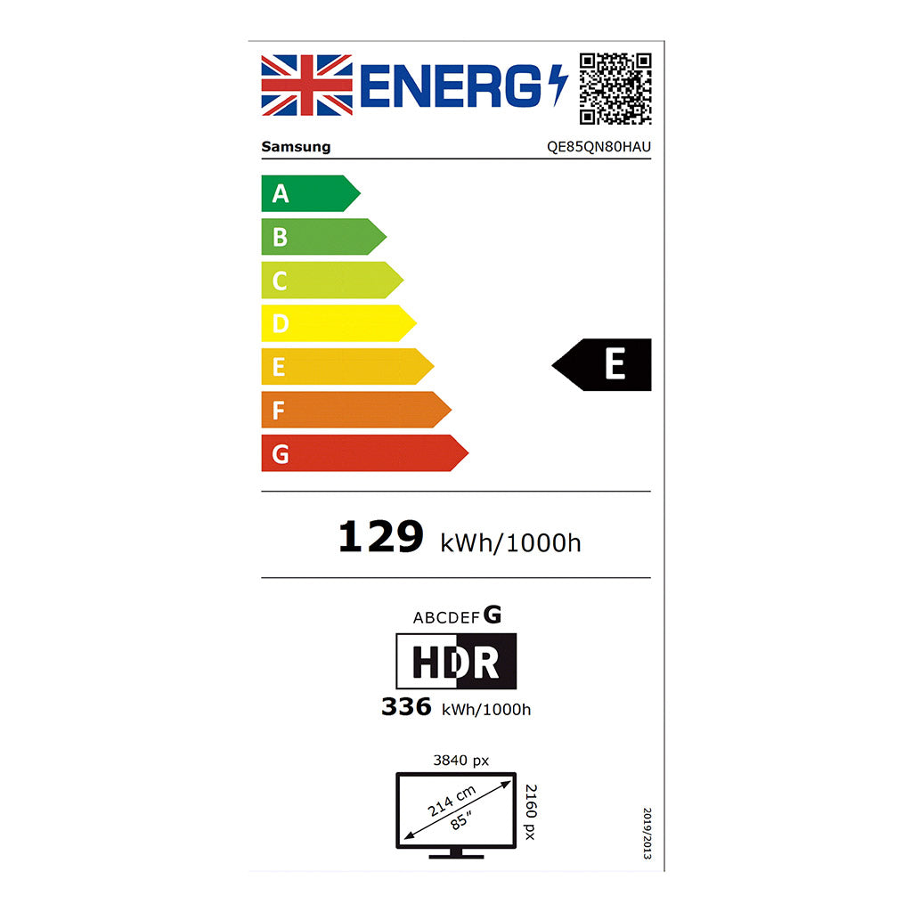 Samsung Neo QLED QE85QN80HA 85" Vision AI 4K TV