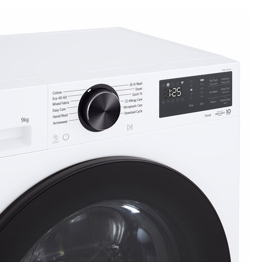 LG F2X50S9NLB 9kg Series 3 1200 RPM Washing Machine