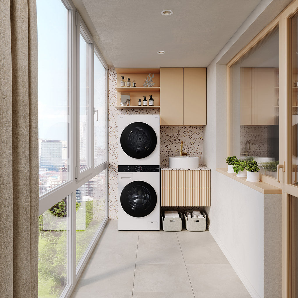 LG WT1210WWF Washing Machine / Dryer 12 / 10kg WashTower